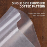 25cm x 30 cm Vacuum Packers Dotted Embossed Food Grade Ready Food Vacuum Pouches - Image 3